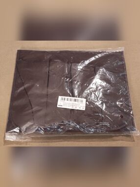 NWT & SEALED! Dark Brown Quilted Storage Bag